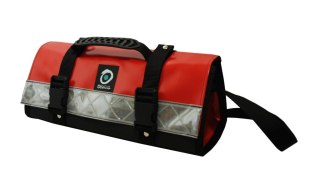 Torba narzędziowa z klapką 38x15x15cm czerwona