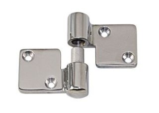 Zawias komory silnika ze stali nierdzewnej 38 x 88 mm