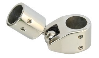 Złącze rurowe ze stali nierdzewnej do montażu na rurze 25mm