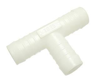 Złącze węża typu T. Średnica 19mm długość 85mm POM (opakowanie = 5 sztuk)