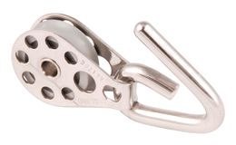 Bloczek mocowany na płasko HA 25mm z hakiem