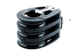 Blok potrójny DYNAMIC 50mm z zaciskiem i uchwytem