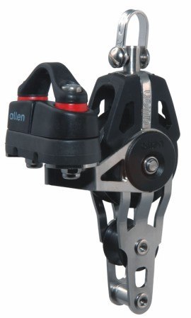 Dynamiczne łożysko kulkowe 40mm fioletowe HF + krętlik + zacisk 2-6mm