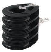 Dynamiczny 4-krotny blok 50mm szer. Obrotowa szekla