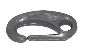 Haczyk nylonowy antracytowy/biały