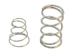 Małe sprężyny pionowe ze stali nierdzewnej (2 sztuki)