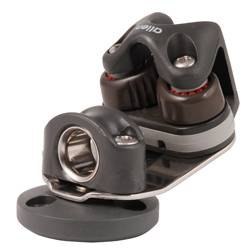 Obrotowy zacisk do blachy z oczkiem prowadzącym