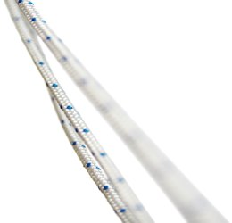 Pleciony sznur 8-warstwowy poliestrowy biały 6mm
