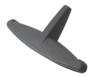 Uchwyt trapezowy w kolorze antracytowym do liny 4-5mm opak. = 10 szt