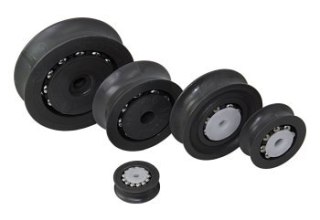 Wałek kulkowy acetal 27x10mm (opakowanie 10 sztuk)