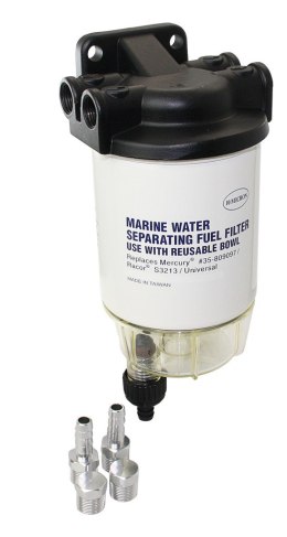 Aluminiowy filtr paliwa / separator wody