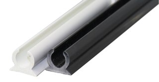 Zakończenie szyny czarne otwarte do HD23509