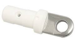 MAKEFAST zaślepka końcowa osłony natryskowej do rury 19,8 mm wewnątrz