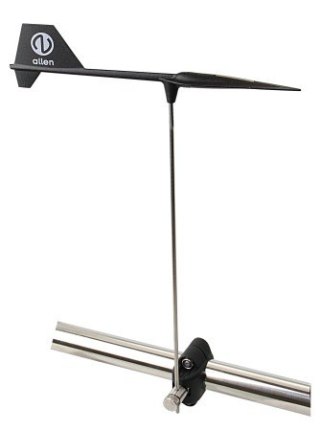 Montaż poręczy wskaźnika wiatru do łodzi motorowych