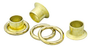 Pierścień mosiężny nr 9 1 1/4 "32mm opak. = 10 szt.