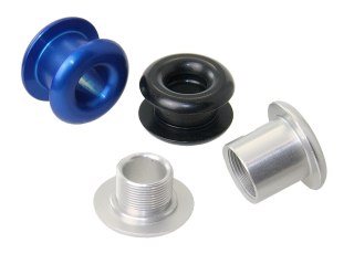 Przejście pokładu Gwint 8mm 13-18mm aluminium czarne