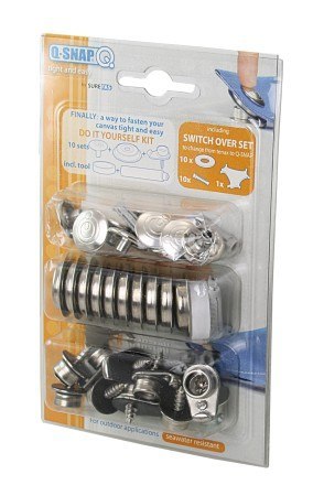 Q-SNAP®DIY-zestaw kompletny wkręt do drewna / narzędzie komplet = 10szt