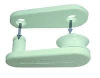 Szekla nylonowa z kołem pasowym (zestaw 10 sztuk)