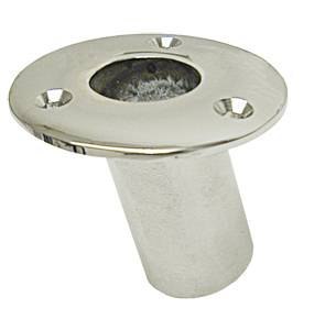 Uchwyt na maszt flagowy, chromowany mosiądz, NACHYLENIE 25mm