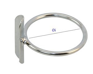 Duży uchwyt na haczyk do łodzi o średnicy 50 mm