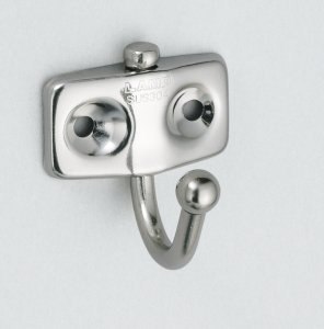 Hak obrotowy TK ze stali nierdzewnej polerowanej