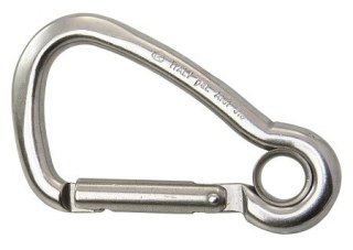 Karabińczyk KONG asymetryczny. AISI 316 m. Gilza 80mm