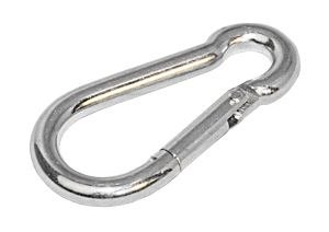 Karabińczyk ocynkowany 60 mm