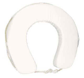 Koło ratunkowe podkowa białe