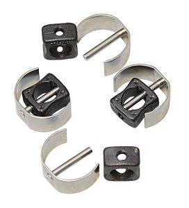 Pewny zacisk B do tulei z brązu 5/16 "komplet = 4 sztuki