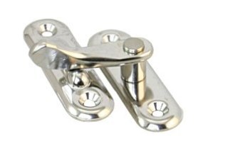 Ćwierć obrotu z płytą mocującą wykonaną ze stali nierdzewnej