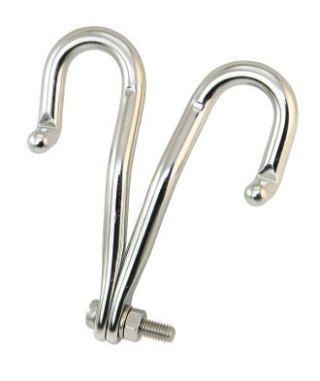 Hak do refowania wykonany ze stali nierdzewnej