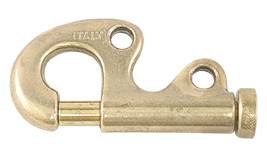 Mosiężny jeździec do naszywania, długość 60mm