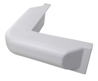Osłona narożników 31 cm biała