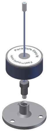 Panelsafe „easy fit" do przykręcenia Opakowanie = 10 sztuk