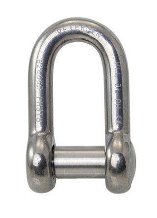 Szekla ze stali nierdzewnej o wysokiej wytrzymałości -SWL 1t- forma B