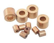 Tulejka oporowa miedziana 5/32 "4,0mm okrągła 100szt.