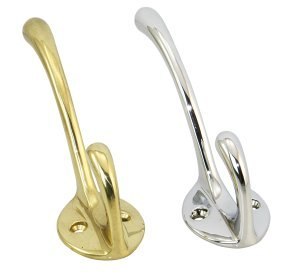 Wieszaki na płaszcz z mosiądzu 105 mm