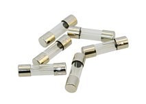 Bezpiecznik szklany 10A do radia 20x5mm 3szt