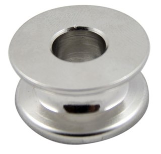 Gilza okrągła AISI316 do liny 5mm