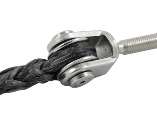 Gilza okrągła AISI316 do liny 6mm