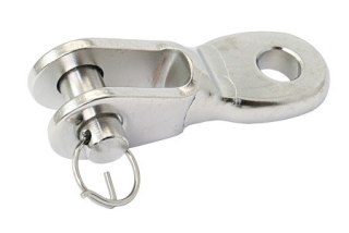 Klamra z uchem Ř 8,5 mm / śruba Ř 8,0 mm AISI316