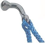 Końcówka T kuta na linę 4mm