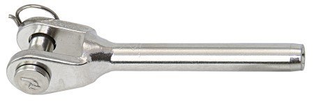 Końcówka widełkowa dla Ř 6mm / śruby 9,5mm / zawleczka pierścieniowa