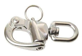 Obrotowe ucho karabińczyka 70 mm odlew ze stali nierdzewnej