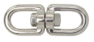 Obrotowe ucho / oczko ze stali nierdzewnej 10mm