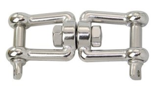 Obrotowy widelec / widelec ze stali nierdzewnej 10 mm