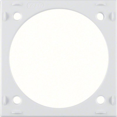 Pierścień dystansowy Integro FLOW 10mm biały polarny z połyskiem