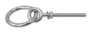Śruba oczkowa ze stali nierdzewnej z pierścieniem M6x55mm