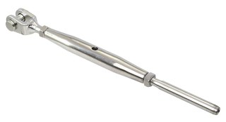 Śruba rzymska AISI316 M6 do widełek / końcówek Ø4mm