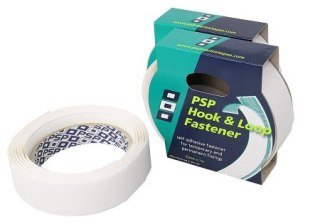 TAŚMA RZEPOWA NA RZEP 25MM X 1M SAMOZAMYKAJĄCA BIAŁY